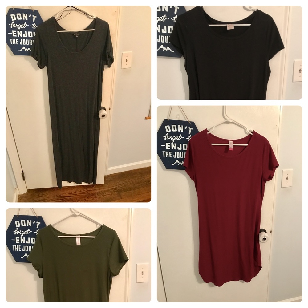 LOT Of T Shirt Dresses